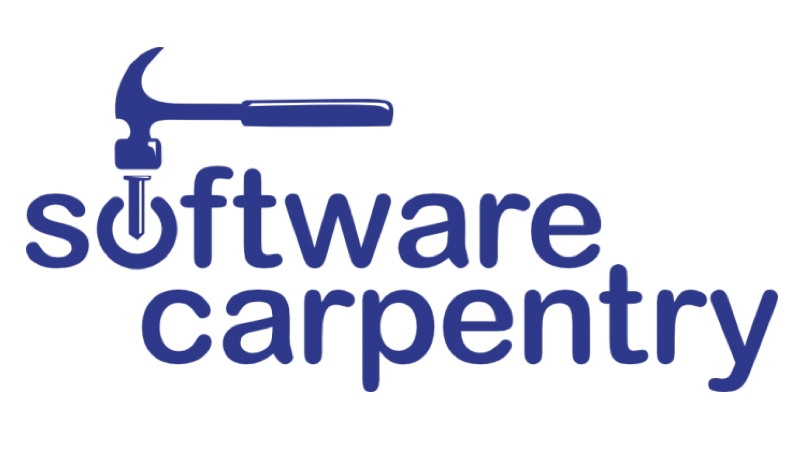 Logo von Software Carpentry mit Hammer und Schraubenzieher als Symbol.